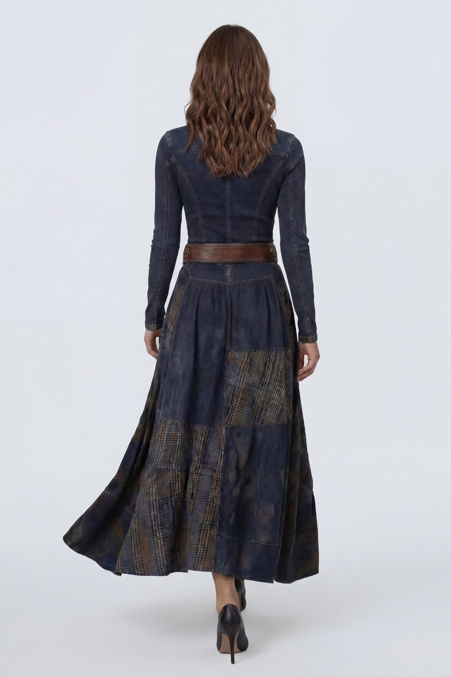 The Leonora | Vestido Suede