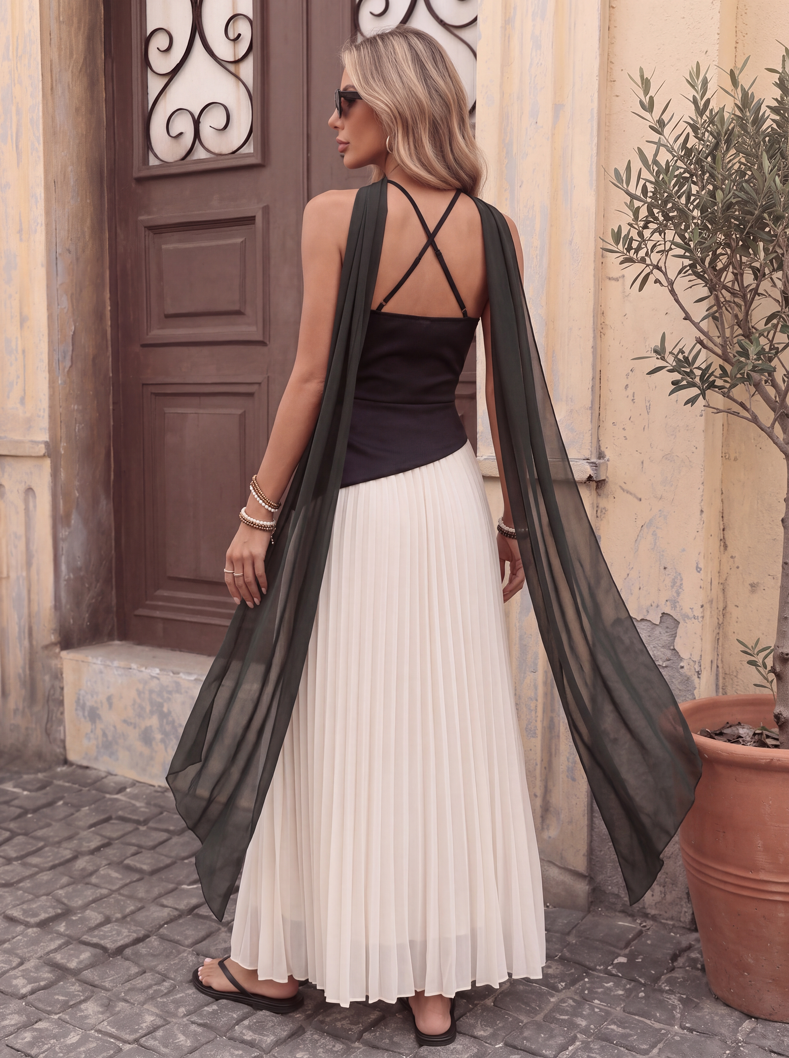 VESTIDO MAGNOLIA BURDEOS