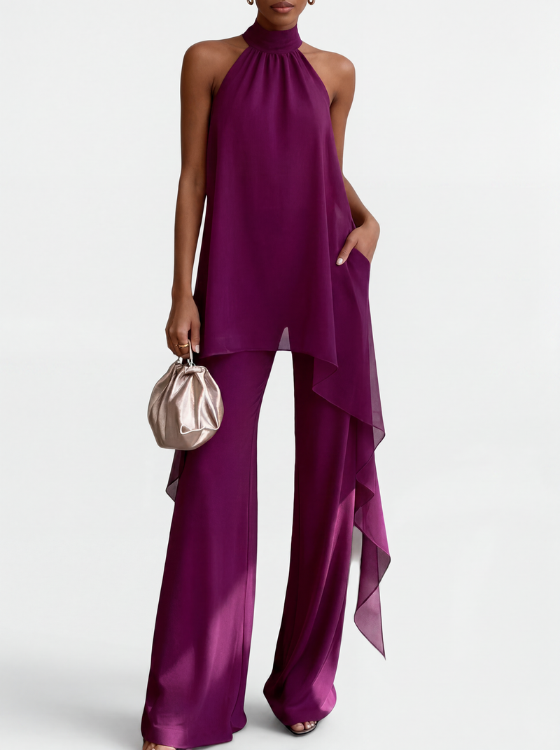 Clara | Completo elegante con scollo all'americana