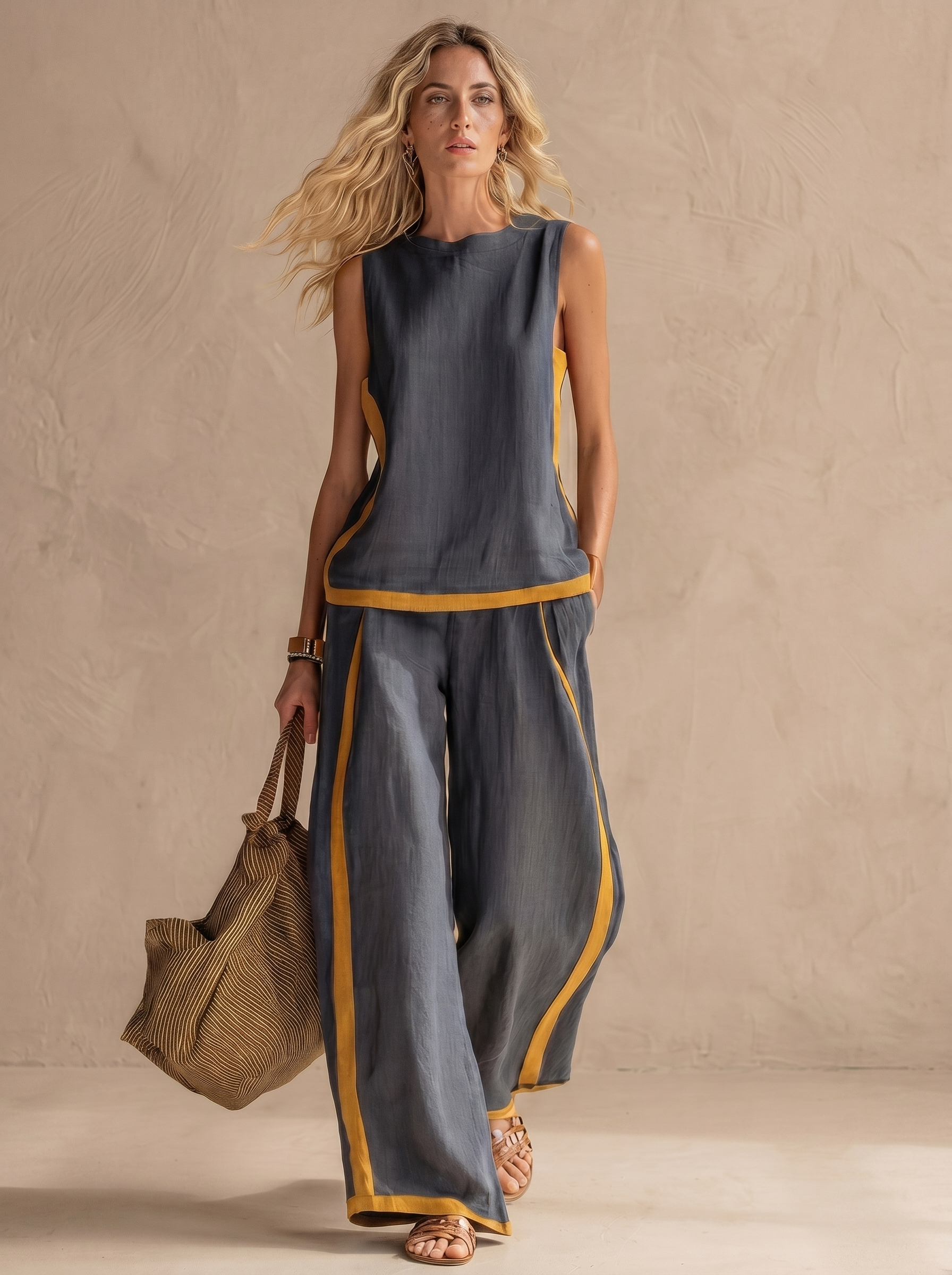 Paula | Completo in lino e cotone, comodo ed elegante