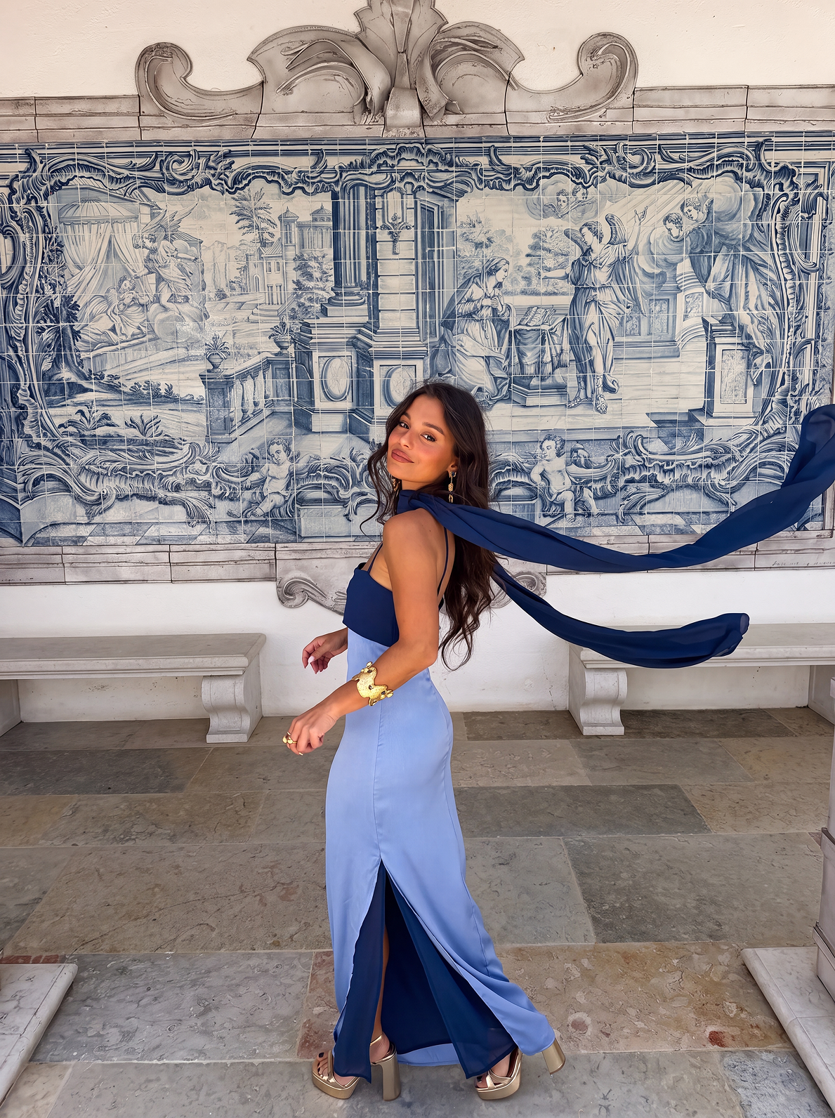 ABITO ZAHARA BLU