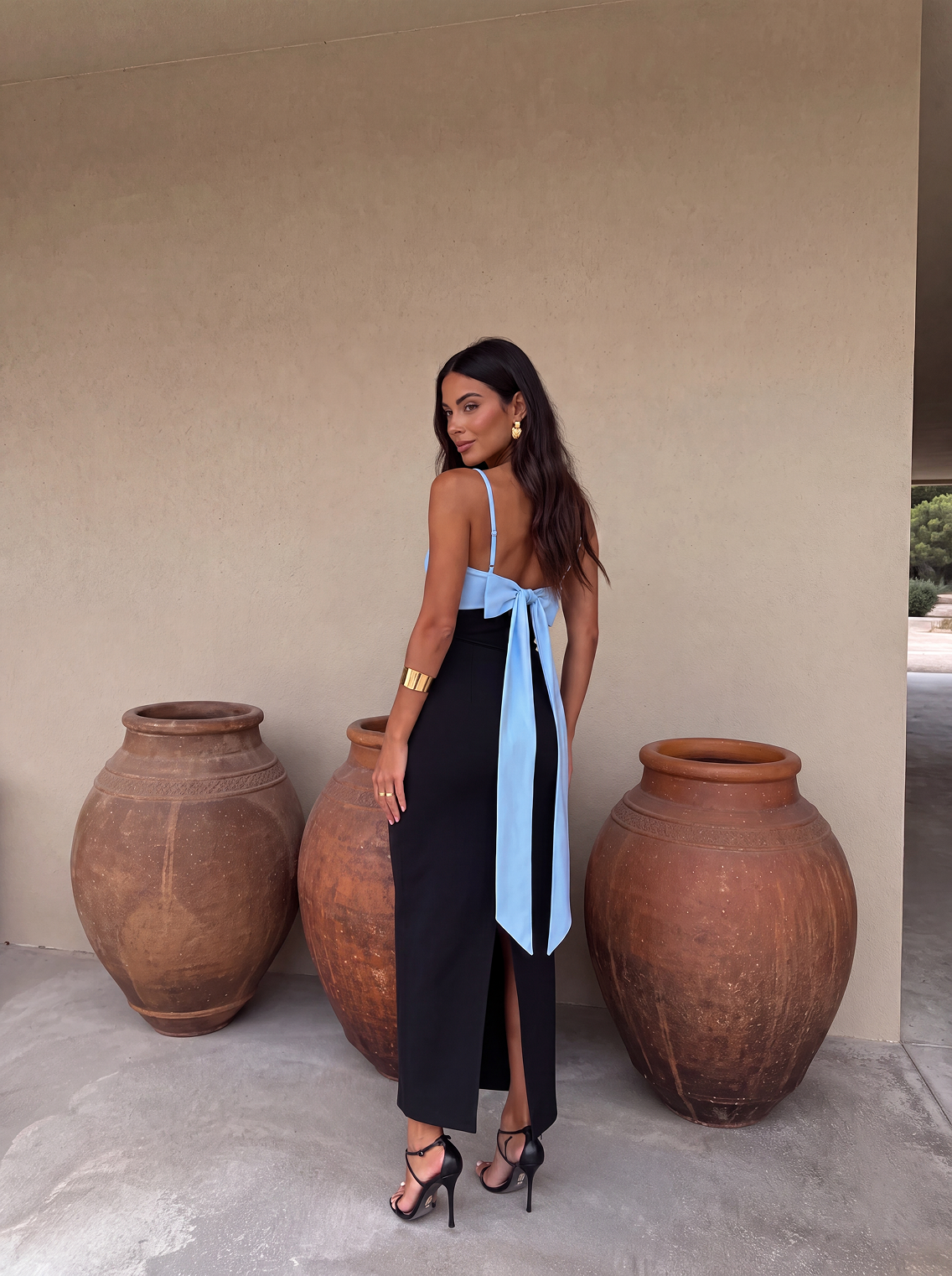 JOANNA / ABITO NERO E BLU