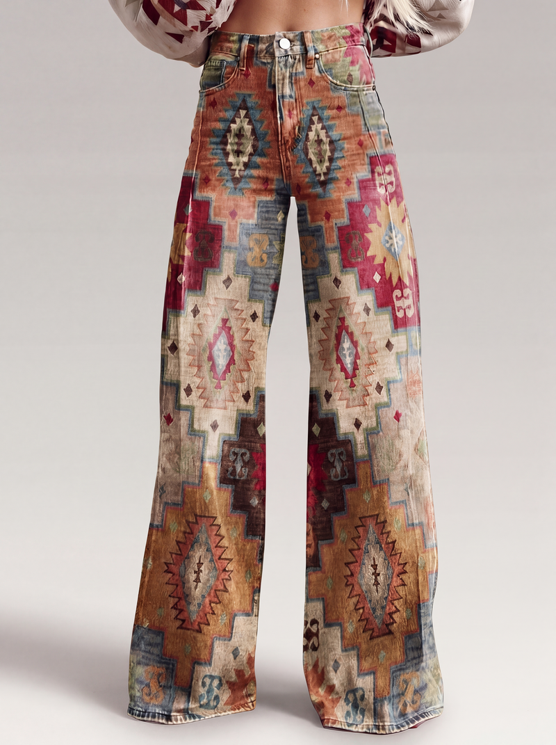 Léa | Elegantes pantalones retro