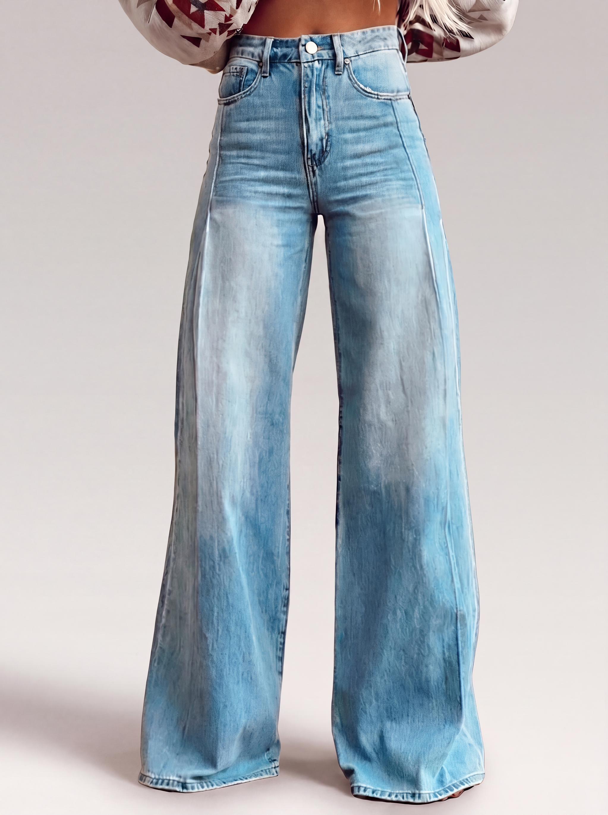 Lucia | Elegantes pantalones de pierna ancha
