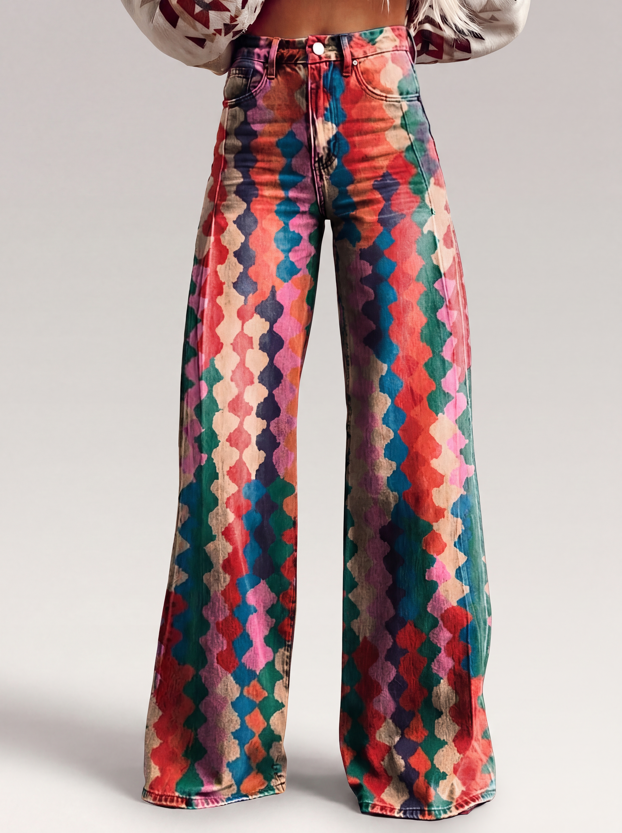 Amélie | Pantalones elegantes de estilo bohemio