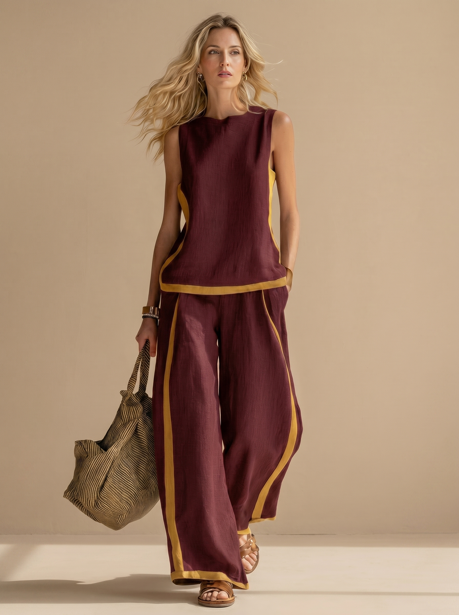 Paula | Completo in lino e cotone, comodo ed elegante